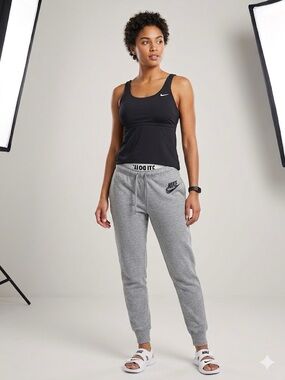 Nike Grey Logo Joggers